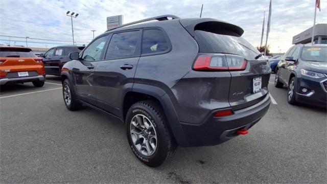 used 2021 Jeep Cherokee car, priced at $27,600