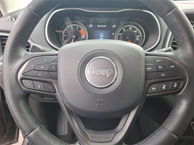 used 2021 Jeep Cherokee car, priced at $27,600