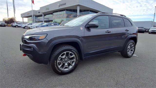 used 2021 Jeep Cherokee car, priced at $27,600