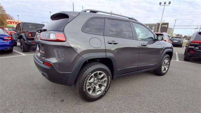 used 2021 Jeep Cherokee car, priced at $27,600