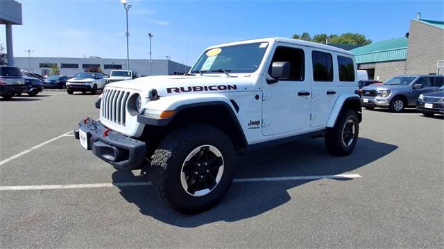 used 2021 Jeep Wrangler Unlimited car, priced at $36,215