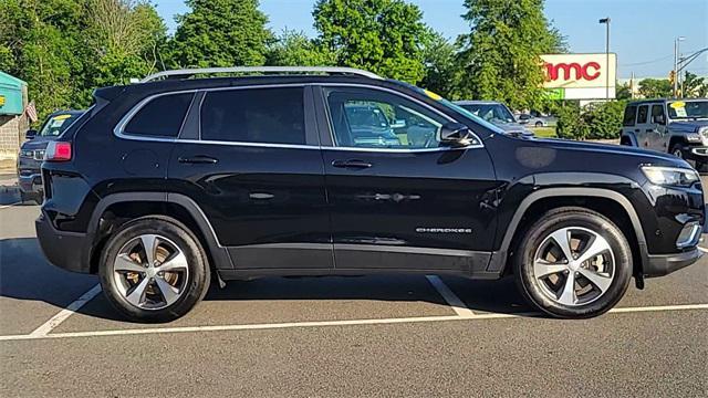 used 2021 Jeep Cherokee car, priced at $25,500