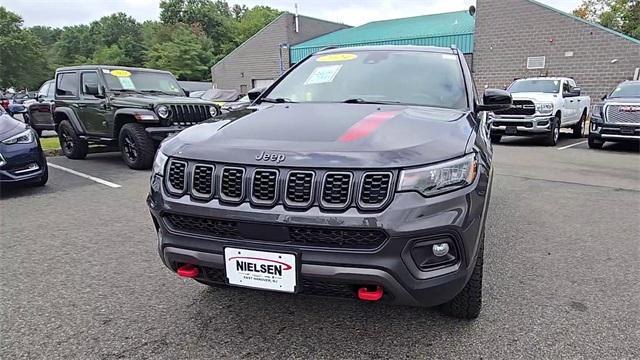 used 2024 Jeep Compass car, priced at $29,300