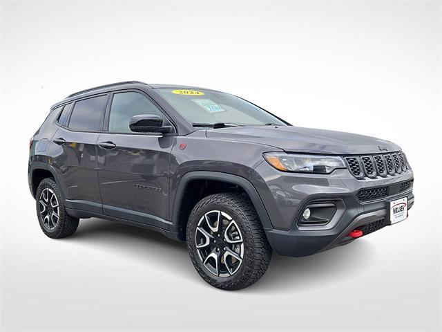 used 2024 Jeep Compass car, priced at $29,300
