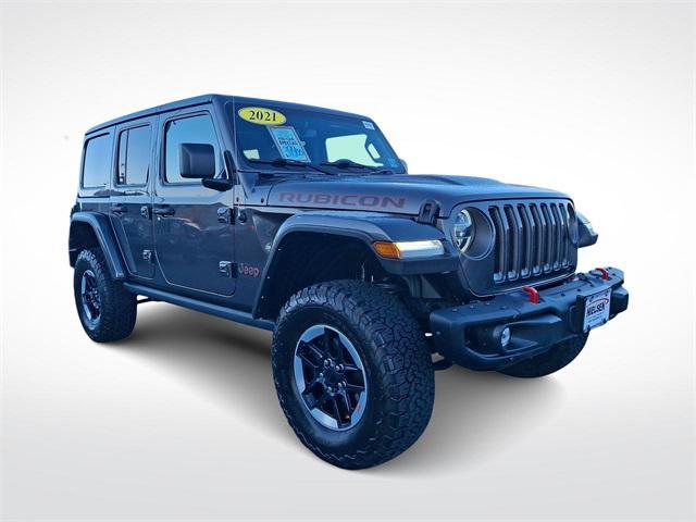 used 2021 Jeep Wrangler Unlimited car, priced at $40,800