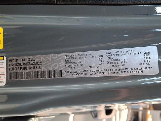 new 2024 Jeep Wrangler car, priced at $106,480
