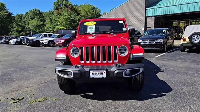 used 2021 Jeep Wrangler Unlimited car, priced at $35,700