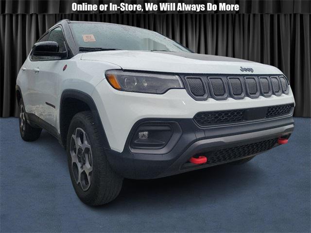used 2022 Jeep Compass car, priced at $27,499