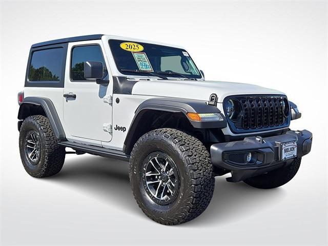 used 2025 Jeep Wrangler car, priced at $45,100