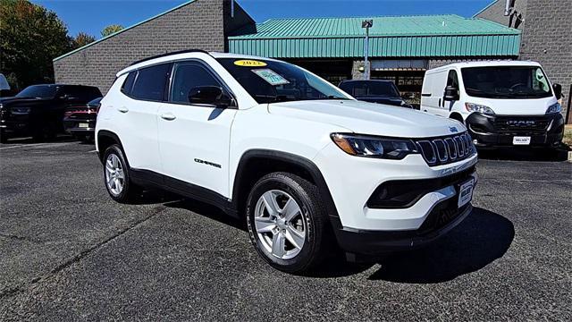 used 2022 Jeep Compass car, priced at $21,800
