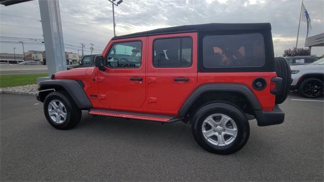 used 2023 Jeep Wrangler car, priced at $36,600