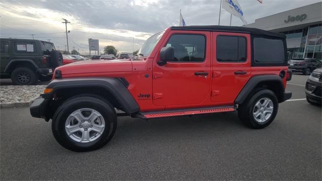 used 2023 Jeep Wrangler car, priced at $36,600