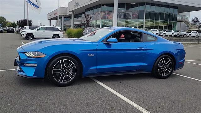 used 2021 Ford Mustang car, priced at $31,400