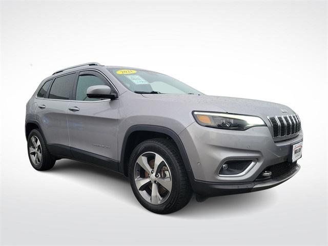used 2021 Jeep Cherokee car, priced at $25,600