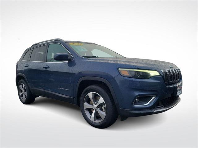 used 2021 Jeep Cherokee car, priced at $22,890