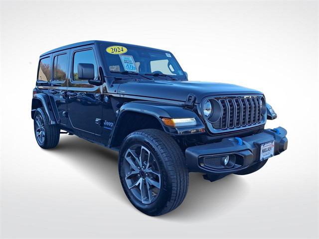 used 2024 Jeep Wrangler 4xe car, priced at $42,600