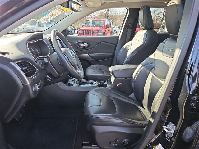 used 2021 Jeep Cherokee car, priced at $21,995