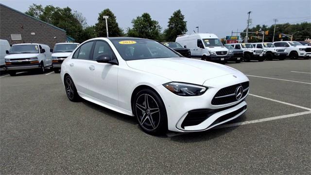 used 2023 Mercedes-Benz C-Class car, priced at $39,900