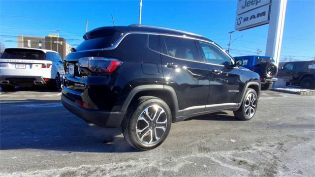 used 2022 Jeep Compass car, priced at $24,500