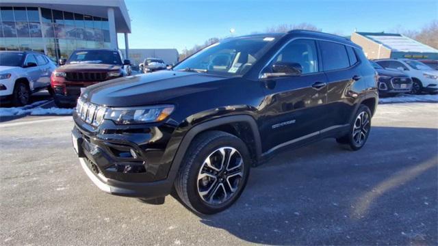 used 2022 Jeep Compass car, priced at $24,500