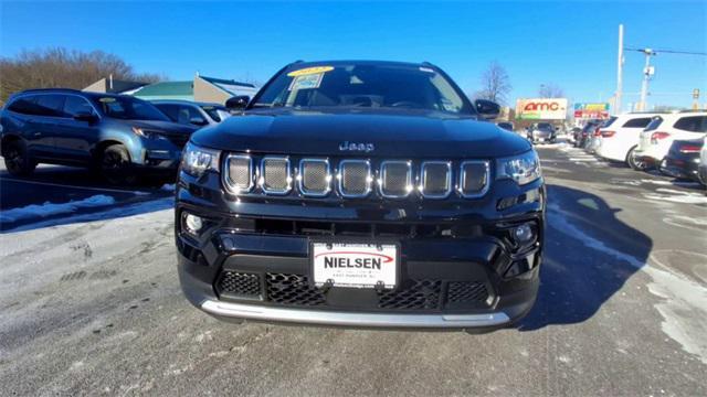 used 2022 Jeep Compass car, priced at $24,500