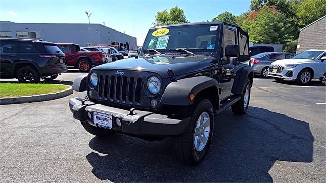 used 2016 Jeep Wrangler car, priced at $19,500