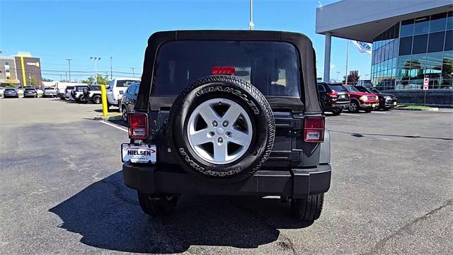 used 2016 Jeep Wrangler car, priced at $19,500