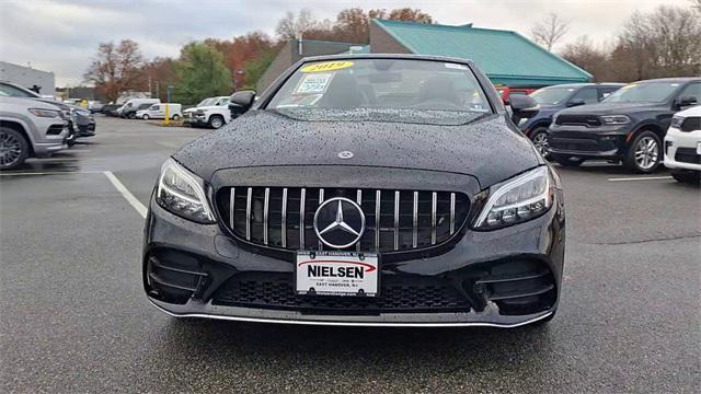 used 2019 Mercedes-Benz C-Class car, priced at $32,600