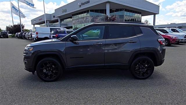 used 2022 Jeep Compass car, priced at $23,500