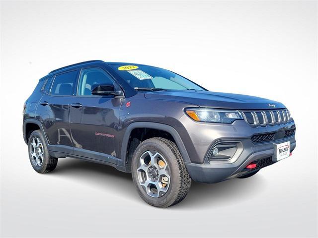 used 2022 Jeep Compass car, priced at $29,400