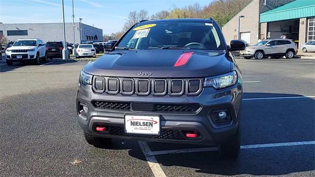used 2022 Jeep Compass car, priced at $27,419