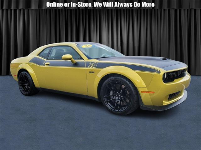 used 2021 Dodge Challenger car, priced at $49,300