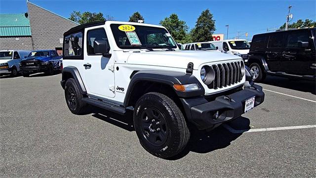 used 2024 Jeep Wrangler car, priced at $31,054