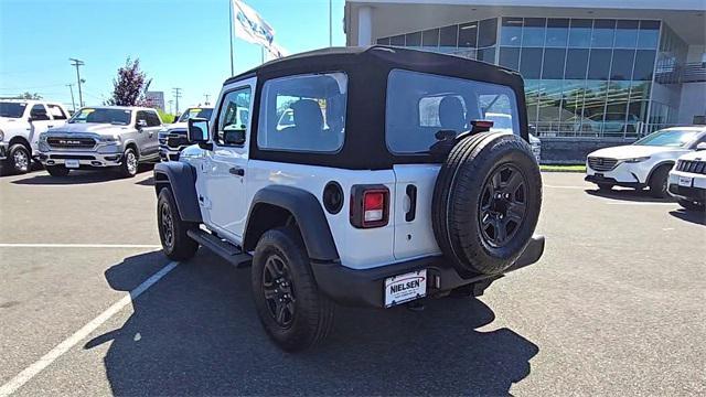 used 2024 Jeep Wrangler car, priced at $31,054