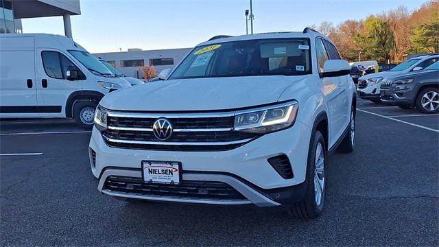 used 2021 Volkswagen Atlas car, priced at $26,600