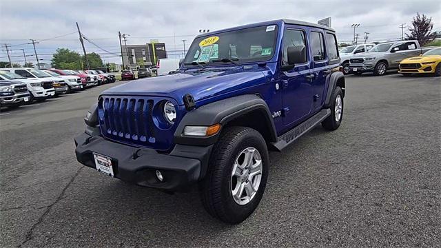 used 2018 Jeep Wrangler Unlimited car, priced at $21,800