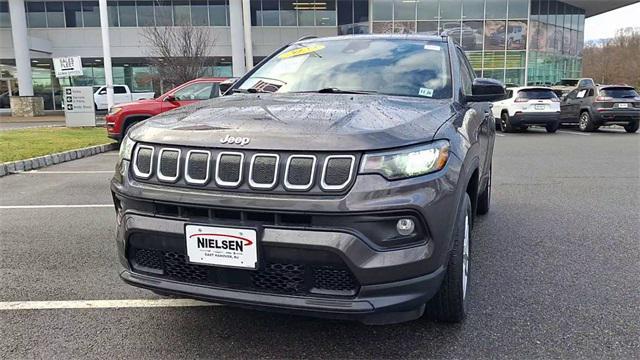 used 2022 Jeep Compass car, priced at $21,700