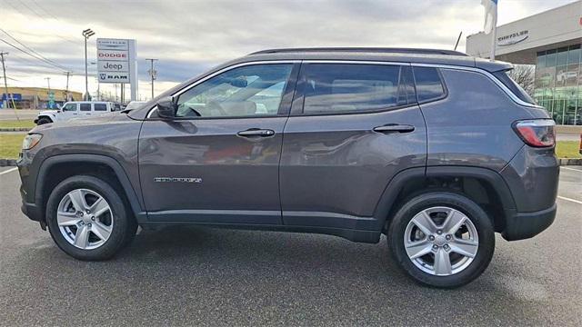 used 2022 Jeep Compass car, priced at $21,700