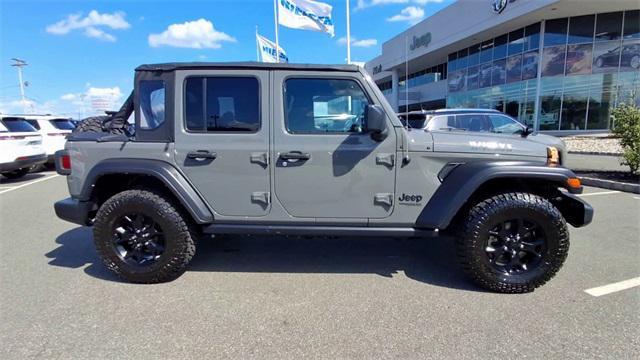 used 2021 Jeep Wrangler car, priced at $28,437