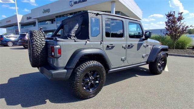 used 2021 Jeep Wrangler car, priced at $28,437