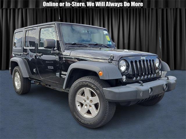 used 2015 Jeep Wrangler Unlimited car, priced at $17,995