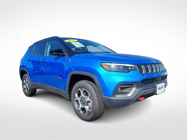 used 2022 Jeep Compass car, priced at $28,385