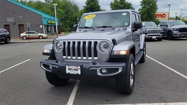 used 2018 Jeep Wrangler Unlimited car, priced at $32,574