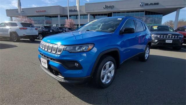 used 2022 Jeep Compass car, priced at $23,390