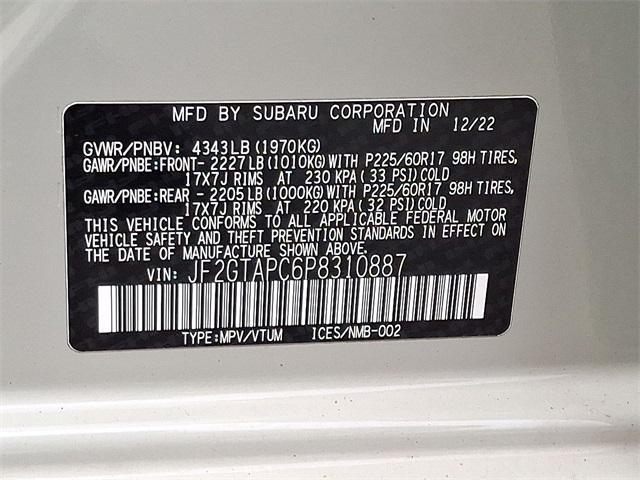 used 2023 Subaru Crosstrek car, priced at $23,506