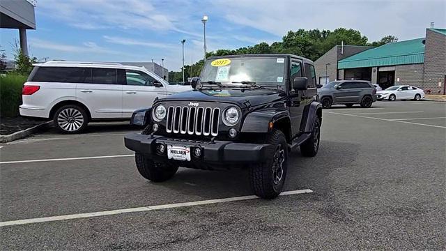 used 2017 Jeep Wrangler car, priced at $19,875