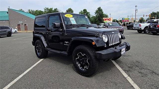 used 2017 Jeep Wrangler car, priced at $19,875