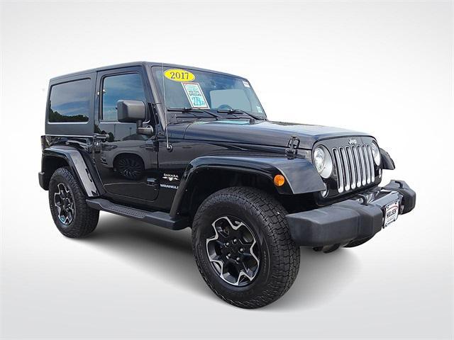 used 2017 Jeep Wrangler car, priced at $19,875