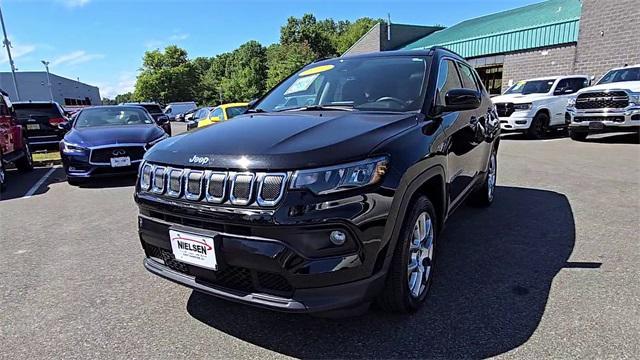 used 2022 Jeep Compass car, priced at $23,800