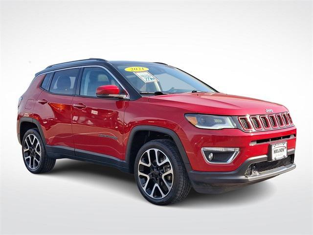 used 2021 Jeep Compass car, priced at $23,900